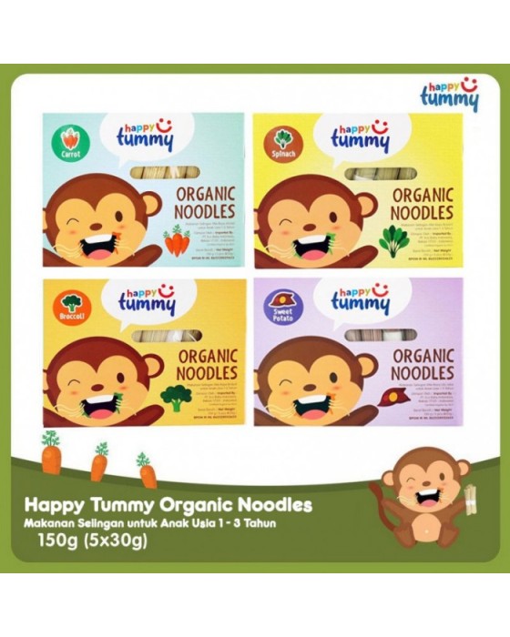 HAPPY TUMMY ORGANIC NOODLES 150GR