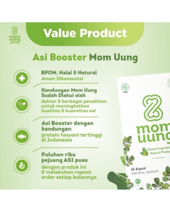 MOM UUNG ASI BOOSTER - 30 KAPSUL