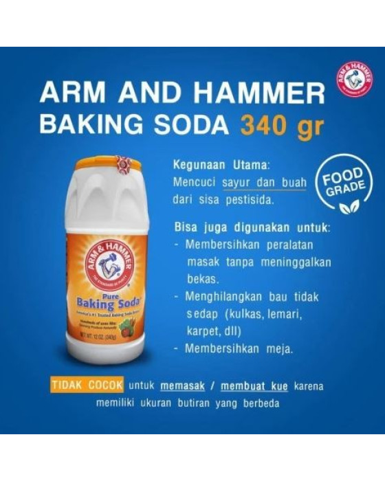 KAIFA FOOD ARM AND HAMMER BAKING SODA SHAKER 340GR