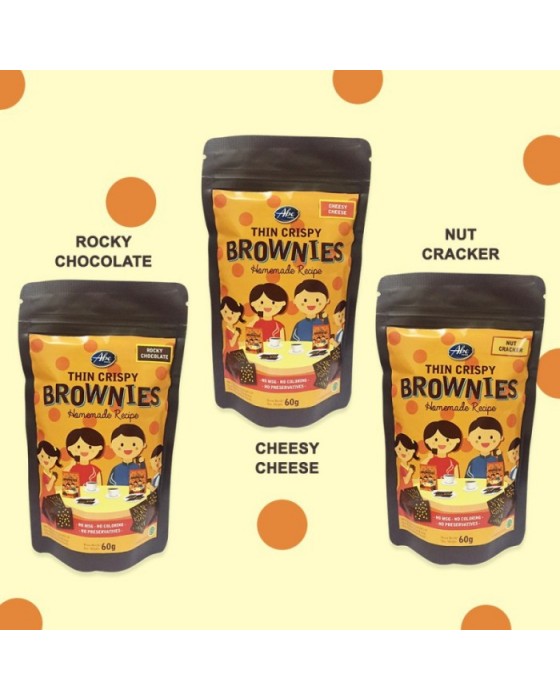 ABE THIN CRISPY BROWNIES 60GR