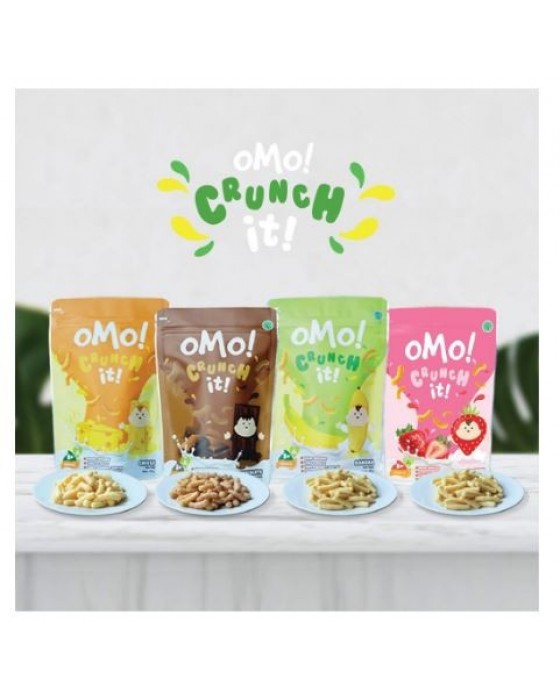 OMO CRUNCH IT 8M+ 25GR - KEJU