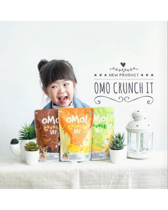 OMO CRUNCH IT 8M+ 25GR - KEJU