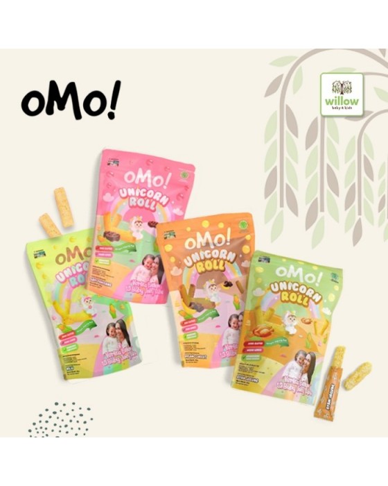 SNACK OMO UNICORN ROLL 18GR - AYAM JAGUNG