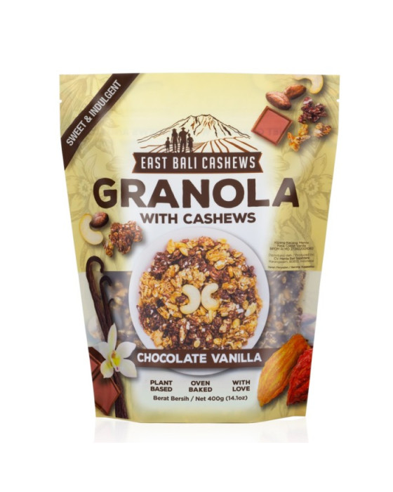 EAST BALI CASHEWS GRANOLA 400GR - COCONUT BANANA