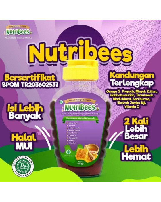 NUTRIBEES STAR MADU ANAK 250GR