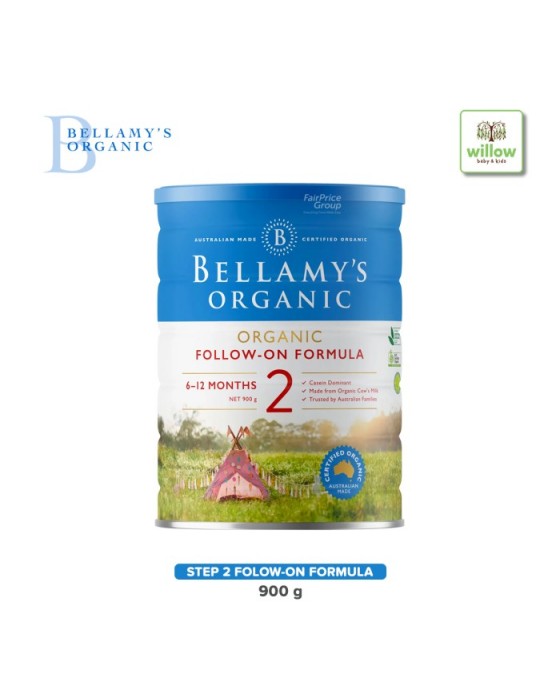 BELLAMYS ORGANIC STEP 2 FOLLOW-ON FORMULA 900GR