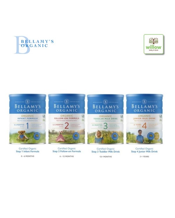 BELLAMYS ORGANIC STEP 2 FOLLOW-ON FORMULA 900GR