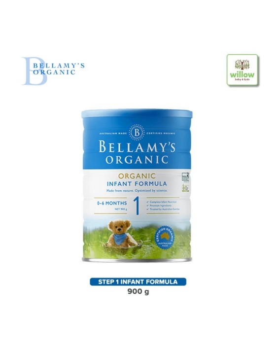 BELLAMYS ORGANIC STEP 1 INFANT FORMULA 900GR