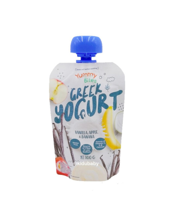 Yummy Bites Greek Yogurt 100gr Snack Bayi