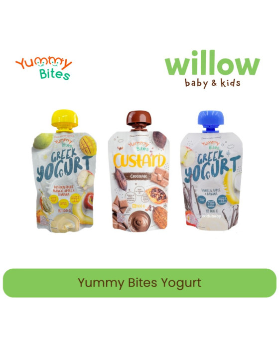 Yummy Bites Greek Yogurt 100gr Snack Bayi