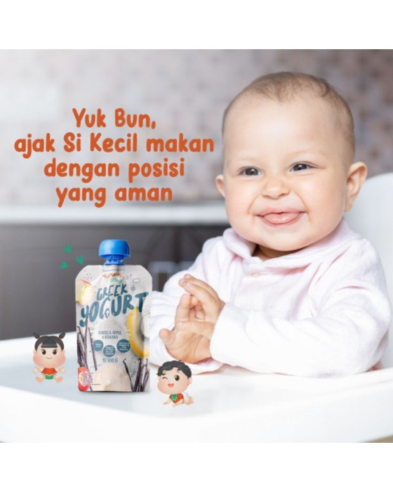 Yummy Bites Greek Yogurt 100gr Snack Bayi