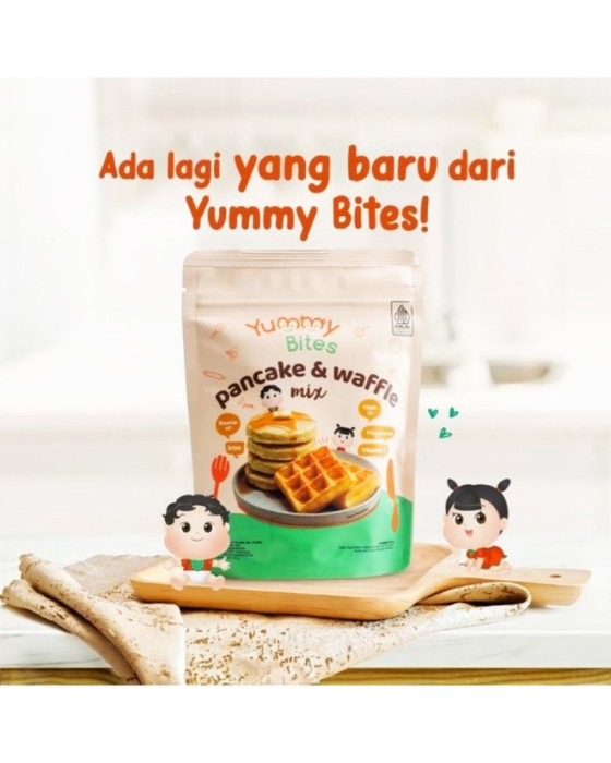 Yummy Bites Pancake & Waffle Mix 130Gr