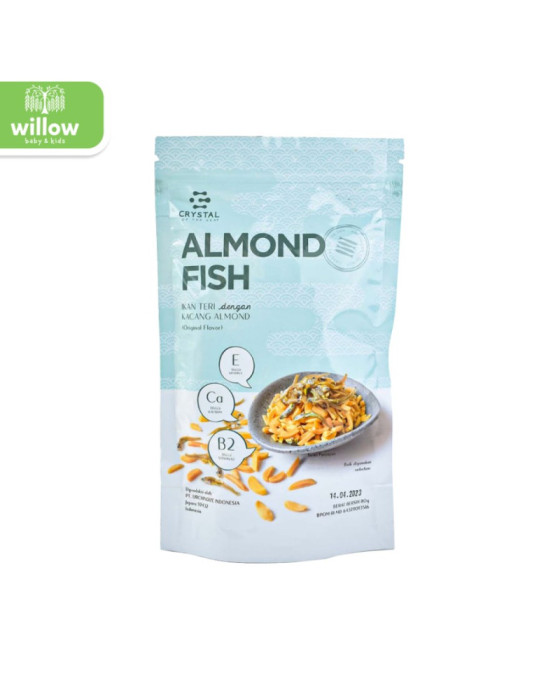 Crystal Almond Fish Snack Bumbu Masakan 80Gr