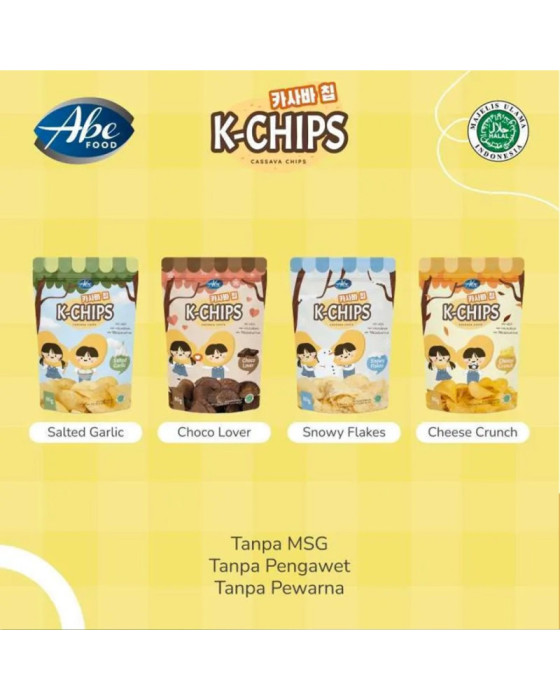 Abe K-Chips Cassava Chips Snack Bayi 80Gr