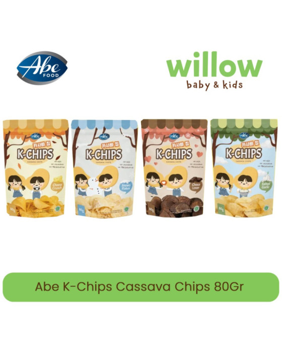 Abe K-Chips Cassava Chips Snack Bayi 80Gr