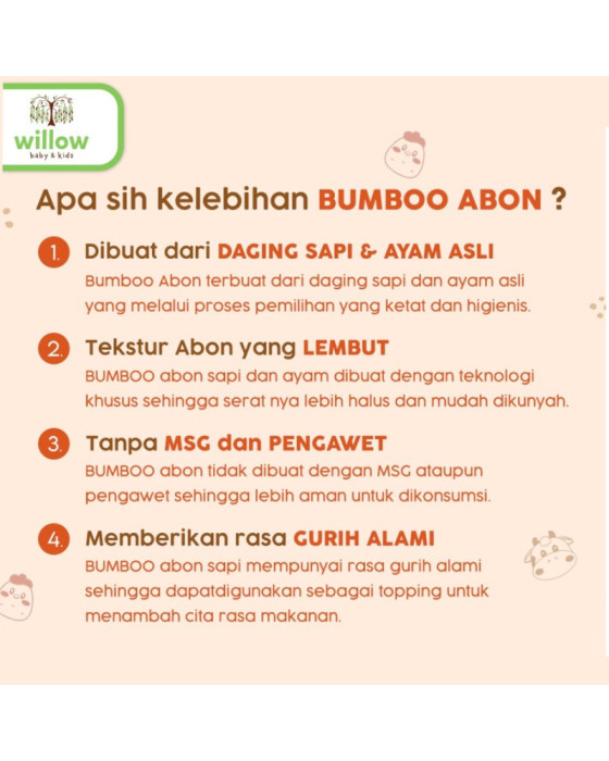 Bumboo Abon Makanan Kering 100Gr