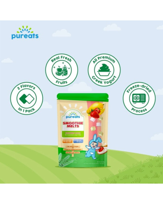 Pureats Smoothie Melts 18Gr Snack Bayi