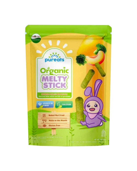 Pureats Melty Stick 30Gr Snack Bayi