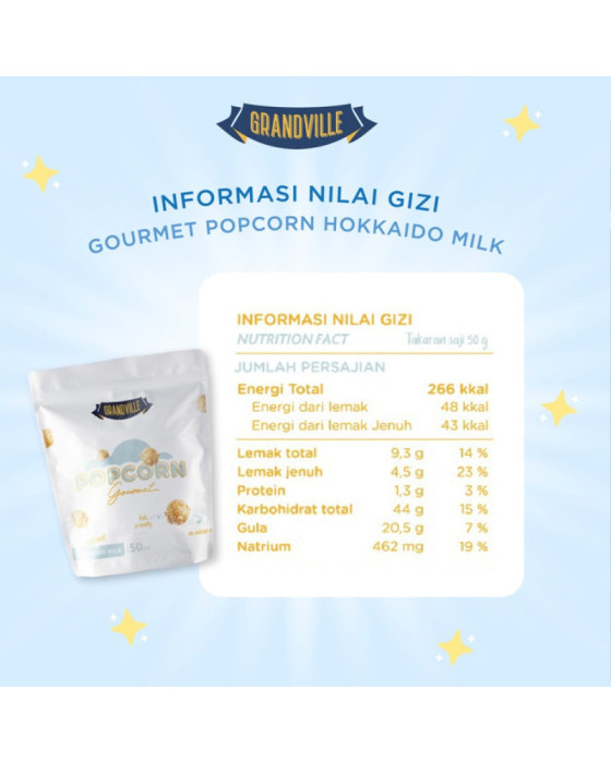 Grandville Popcorn 50Gr Makanan Instan