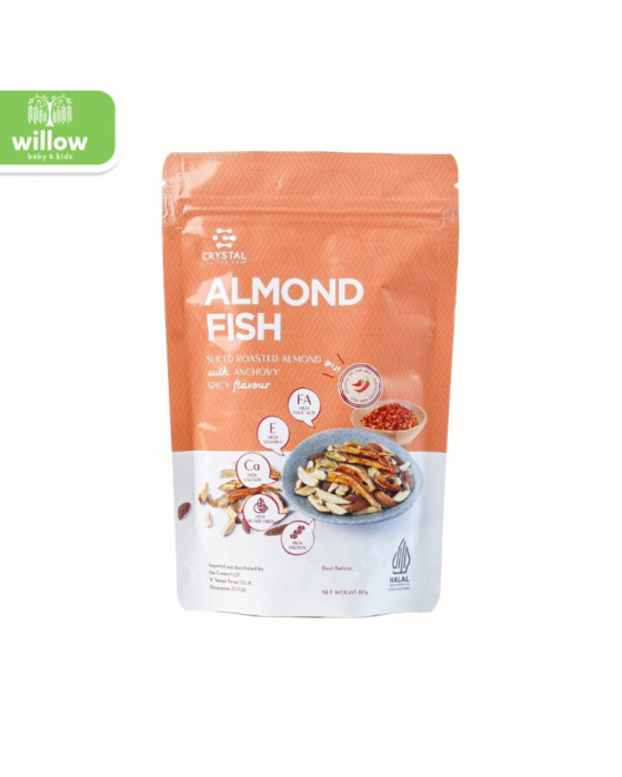 Crystal Almond Fish Snack Bumbu Masakan 80Gr