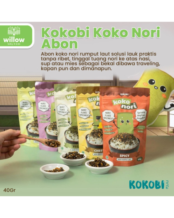 Kokobi Koko Nori Abon Makanan Kering 40Gr