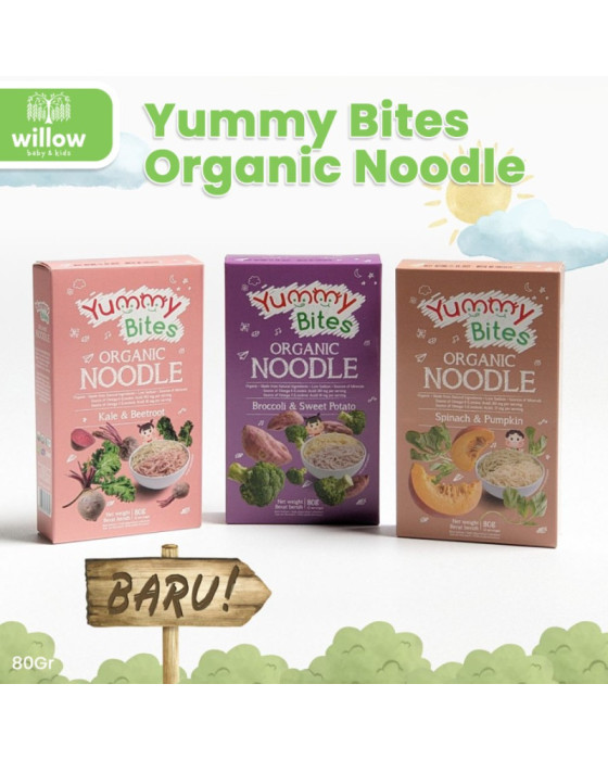 Yummy Bites Organic 80Gr Makanan Bayi