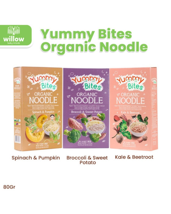 Yummy Bites Organic 80Gr Makanan Bayi