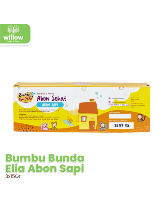 Bumbu Bunda Elia Abon 3X15Gr