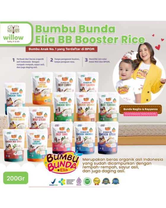 Bumbu Bunda Elia BB Booster Rice Bahan MPASI 200Gr