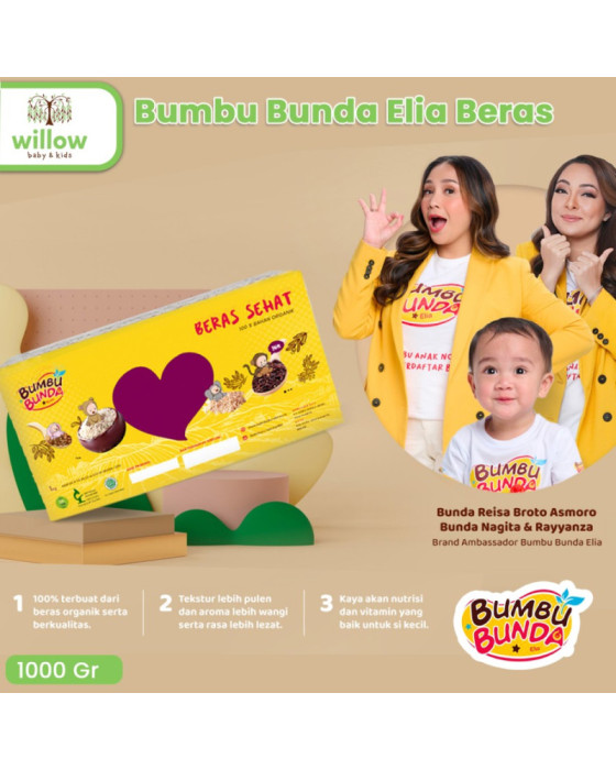 Bumbu Bunda Elia Beras Organik 1000Gr