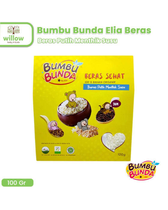 Bumbu Bunda Elia Beras Organik 100Gr