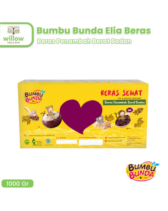 Bumbu Bunda Elia Beras Organik 1000Gr