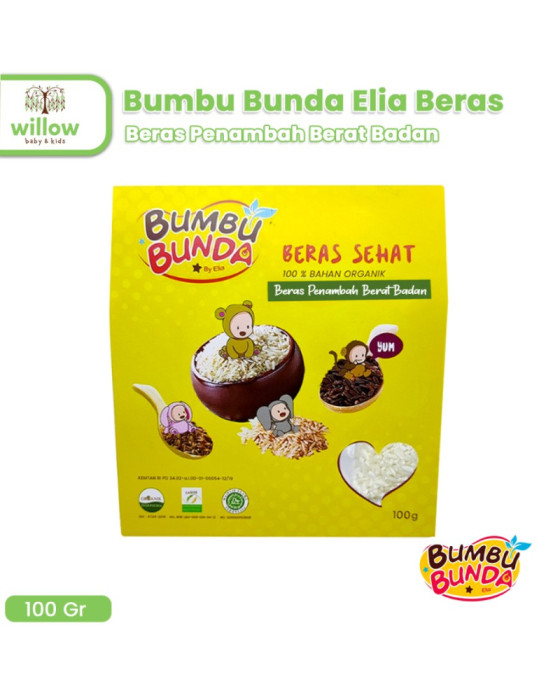 Bumbu Bunda Elia Beras Organik 100Gr