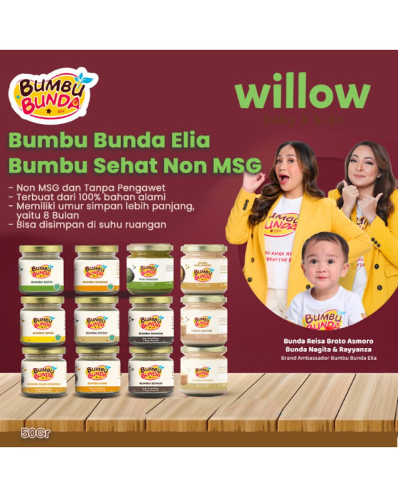 Bumbu Bunda Elia Bumbu Sehat Non MSG 50Gr