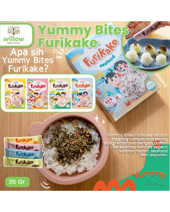 Yummy Bites Furikake Chicken Makanan Bayi 35Gr