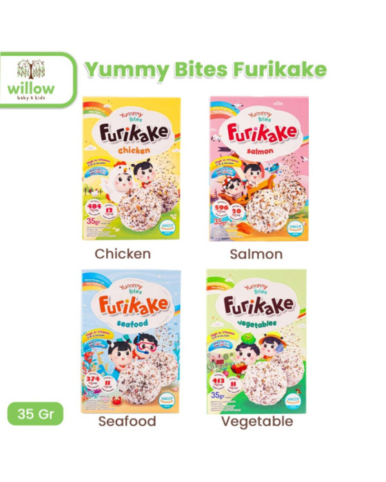 Yummy Bites Furikake Chicken Makanan Bayi 35Gr