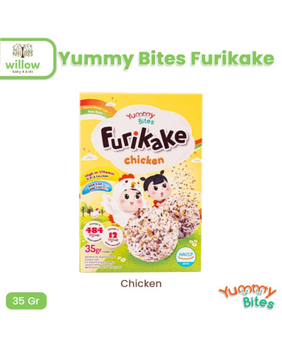 Yummy Bites Furikake Chicken Makanan Bayi 35Gr