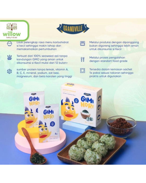 Grandville Nori Box Makanan Ringan Anak