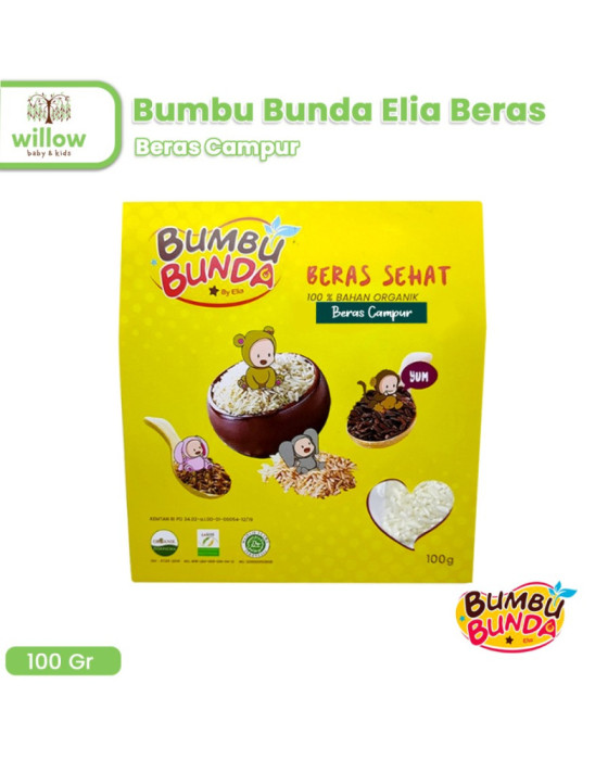 Bumbu Bunda Elia Beras Organik 100Gr