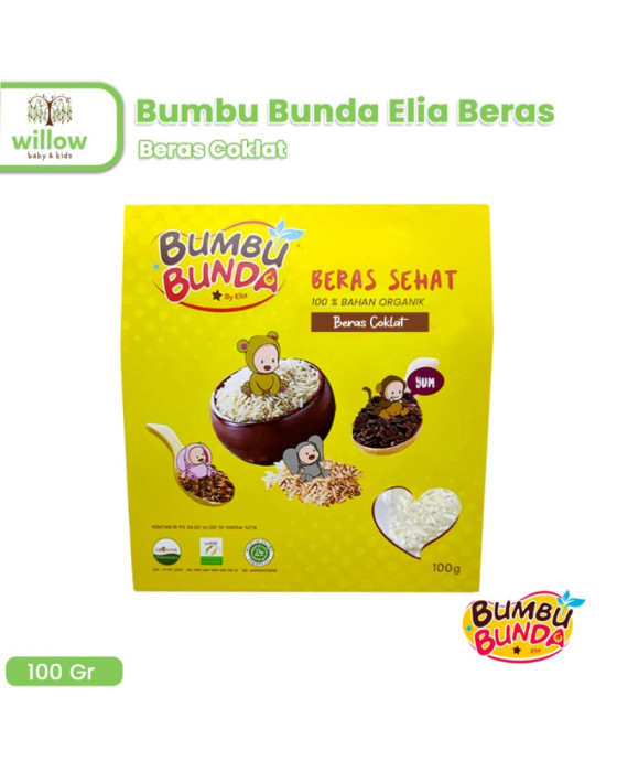 Bumbu Bunda Elia Beras Organik 100Gr