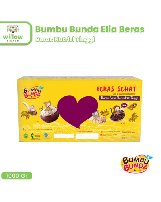 Bumbu Bunda Elia Beras Organik 1000Gr