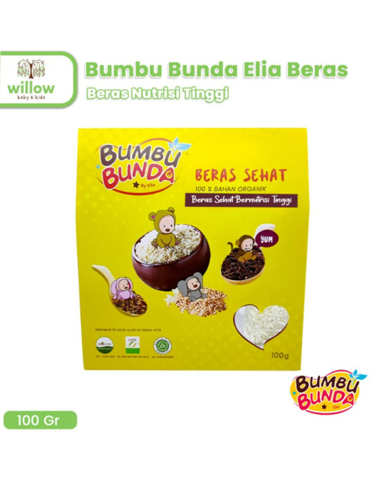 Bumbu Bunda Elia Beras Organik 100Gr