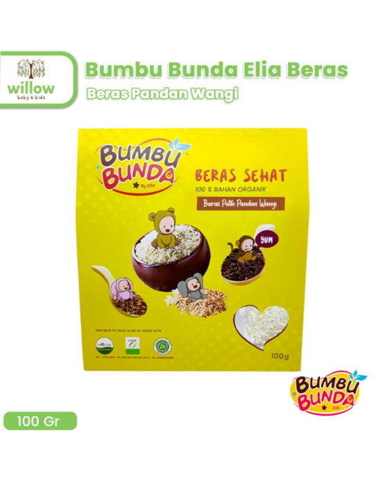 Bumbu Bunda Elia Beras Organik 100Gr