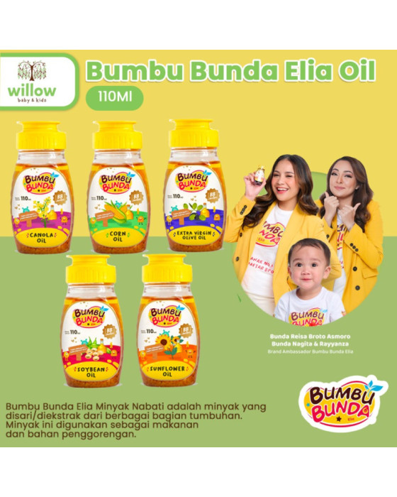 Bumbu Bunda Elia Oil Minyak Nabati MPASI 110ML