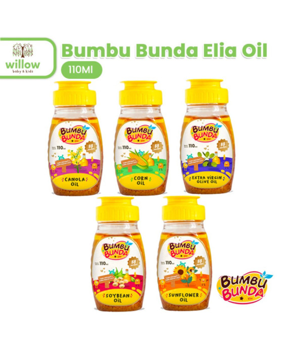 Bumbu Bunda Elia Oil Minyak Nabati MPASI 110ML