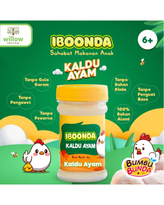 Bumbu Bunda Elia Iboonda Kaldu Bahan Masakan Bayi 75GR