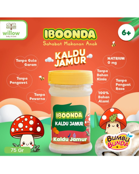 Bumbu Bunda Elia Iboonda Kaldu Bahan Masakan Bayi 75GR