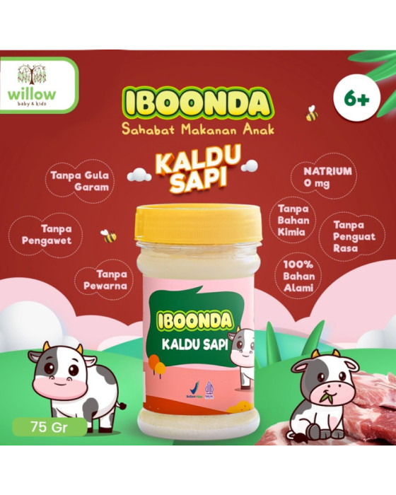 Bumbu Bunda Elia Iboonda Kaldu Bahan Masakan Bayi 75GR