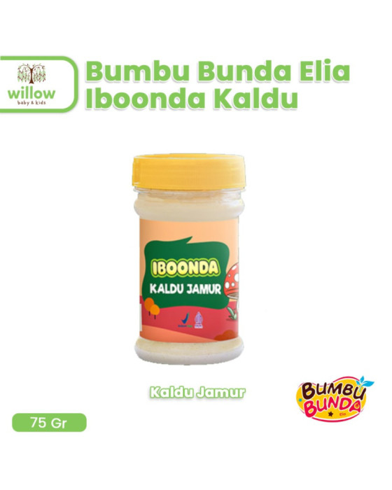 Bumbu Bunda Elia Iboonda Kaldu Bahan Masakan Bayi 75GR