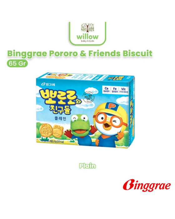 Binggrae Pororo & Friends Biscuit Camilan Bayi